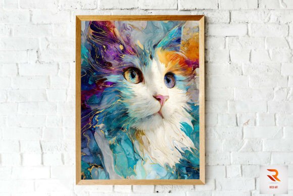 Beautiful Amazing Cat Wall Art